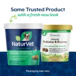 Probióticos y Enzimas Digestivas Masticables para Perros - Naturvet - Imagen 3