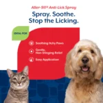 Spray Anti-Lamido para Patas para Perros y Gatos - Naturvet - Imagen 5