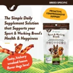 Suplemento Multivitamínico para Perros de Razas Deportivas y de Trabajo - Sport & Working Breed Dogs Naturvet - Imagen 5