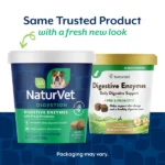 Enzimas Digestivas Masticables para Perros con Prebióticos y Probióticos- Naturvet - Imagen 3