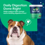 Enzimas Digestivas Masticables para Perros con Prebióticos y Probióticos- Naturvet - Imagen 4