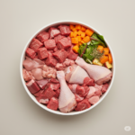 Res & Pollito con Zanahoria, Batata, Acelgas y Orégano – 500GR -  Alimentación BARF Premium para Perros – Amor Natural - Imagen 2