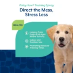Spray de Entrenamiento Potty Here para Perros - Naturvet - Imagen 5