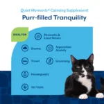 Suplemento Calmante de Melatonina para Gatos Quiet Moments - Naturvet - Imagen 5