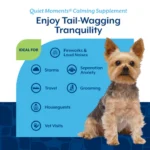 Suplemento Calmante de Melatonina para Perros Quiet Moments - Naturvet - Imagen 3