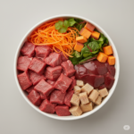Carnita de Res & Batata, Zanahoria, Acelgas y Cilantro – 500GR - Alimentación BARF Premium para perros - Amor Natural - Imagen 2