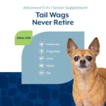 Suplemento Multivitamínico 5 en 1 para Perros Senior - Naturvet - Imagen 5