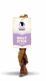 Bully Trenzado 6” | Snack Natural para Perros | Amor Natural - Imagen 2