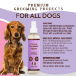 Spray Desodorizante Calmante de Lavanda Calming Spritz  - Natural Dog Company - Imagen 5