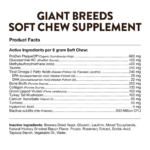 Suplemento Multivitamínico para Perros de Raza Gigante - Giant Breed Naturvet - Imagen 9