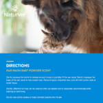 Limpiador de Oídos para Perros y Gatos Ear Wash - Naturvet - Imagen 5