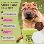 Toallitas para las Arrugas Wrinkle Wipes - Natural Dog Company - Imagen 2
