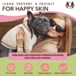 Toallitas para las Arrugas Wrinkle Wipes - Natural Dog Company - Imagen 4