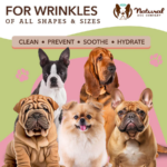 Toallitas para las Arrugas Wrinkle Wipes - Natural Dog Company - Imagen 6