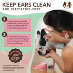 Toallitas para los Oídos Ear Wipes - Natural Dog Company - Imagen 4