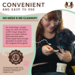 Toallitas para las Patas Paw Wipes - Natural Dog Company - Imagen 5