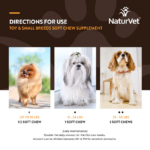 Suplemento Multivitamínico para Perros de Razas Mini - Toy & Small Breed Naturvet - Imagen 8