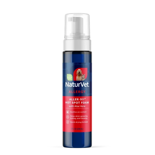 Espuma Aller 911 Hot Spot Foam NaturVet de 236 ml