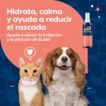 Septiderm-V ayuda a hidratar la piel y aliviar la picazón en perros y gatos